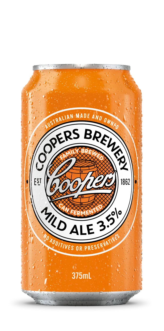Coopers Mild Ale 3.5% pivo sladová chuť