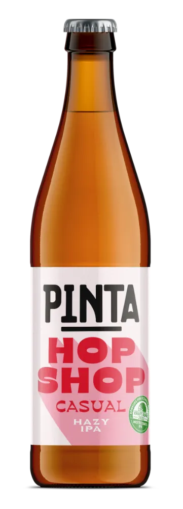 PINTA Hop Shop Casual Hazy IPA pivo 500 ml zakalené