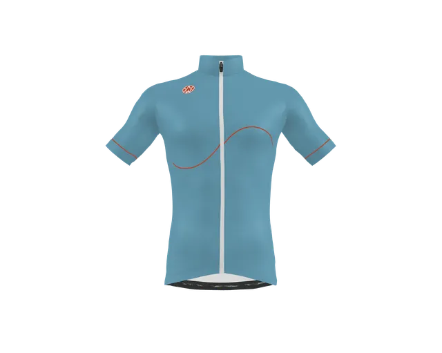 Westmalle cyklistický dres pánský modrý lehký
