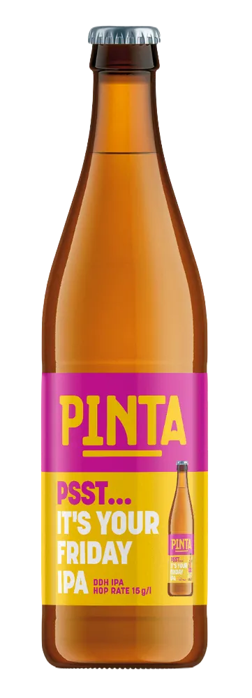 Pinta Psst It’s Your Friday IPA pivo 500 ml