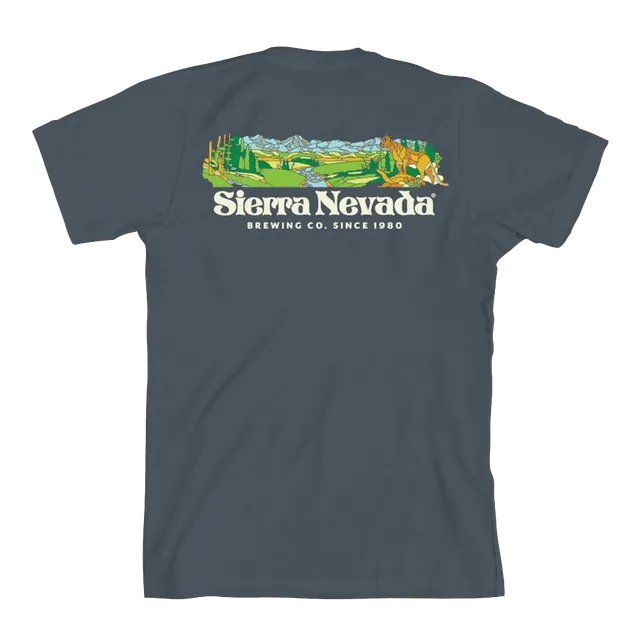 Sierra Nevada Pub Cat tričko s potiskem na zádech