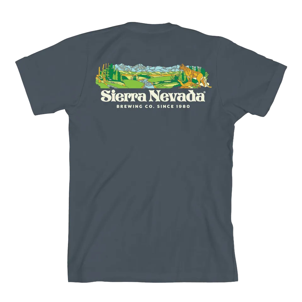 Sierra Nevada Pub Cat tričko s potiskem na zádech