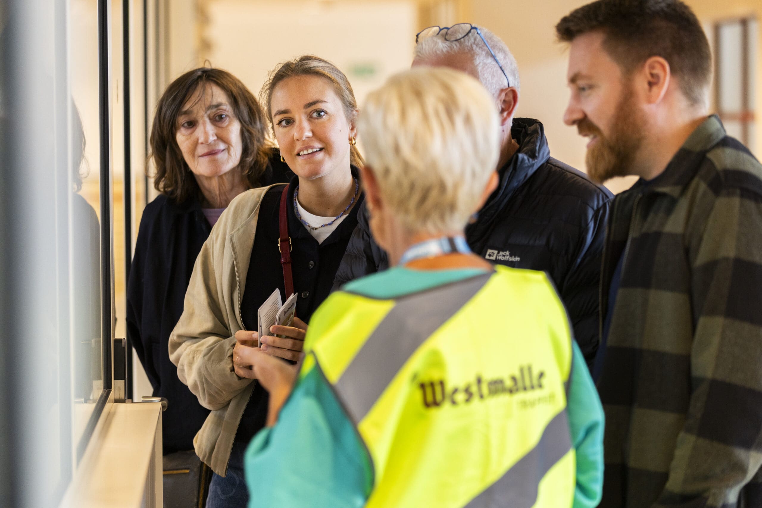 Westmalle reflexní vesta se zipem žlutá