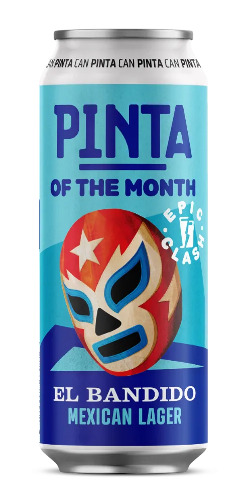 Pinta El Bandido pivo 500 ml mexický lager