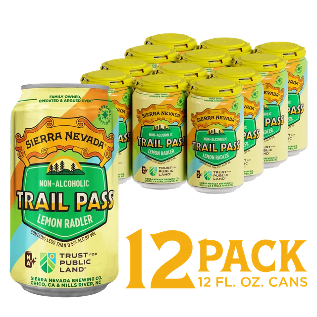 Sierra Nevada Trail Pass Lemon Radler citronový nízkoalkoholický