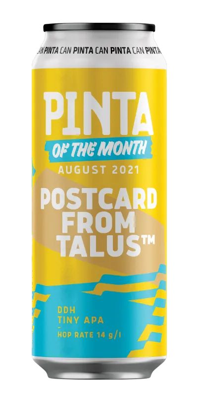 PINTA Postcard From Talus DDH Tiny APA pivo 500 ml 4,1%