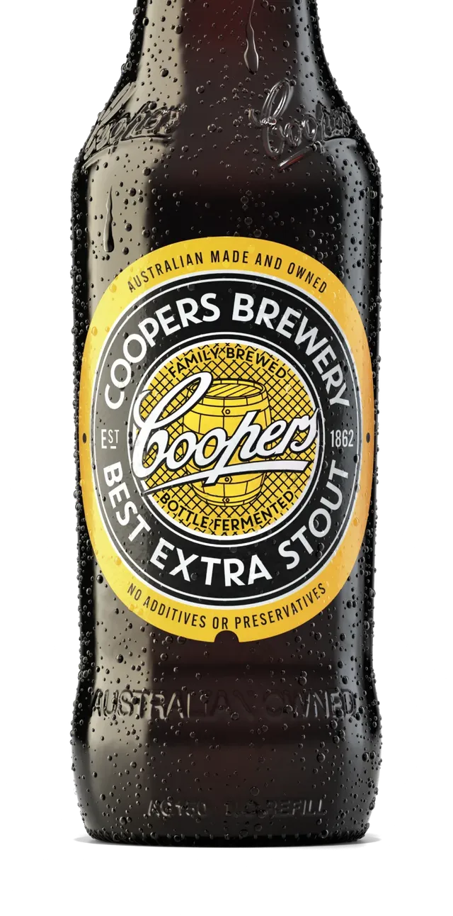 Coopers Best Extra Stout pivo čokoládová