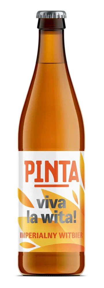 Browar PINTA Viva la Wita Imperial Witbier pivo koriandr