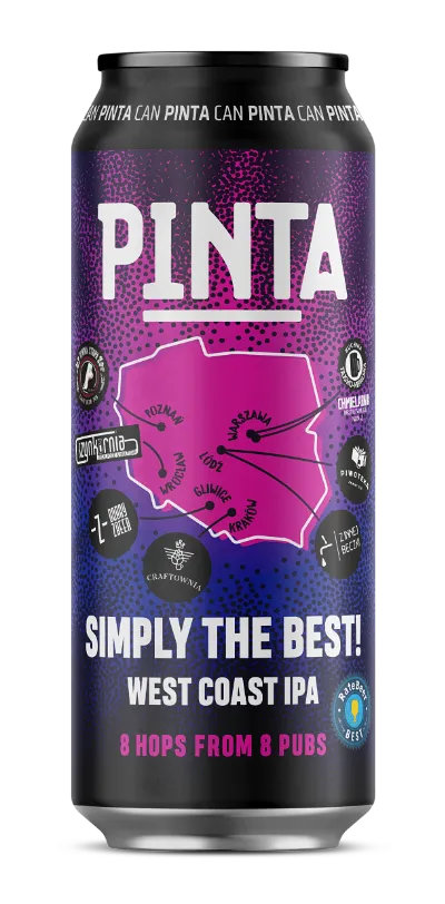 Browar PINTA Simply The Best! 2021 pivo chmelové