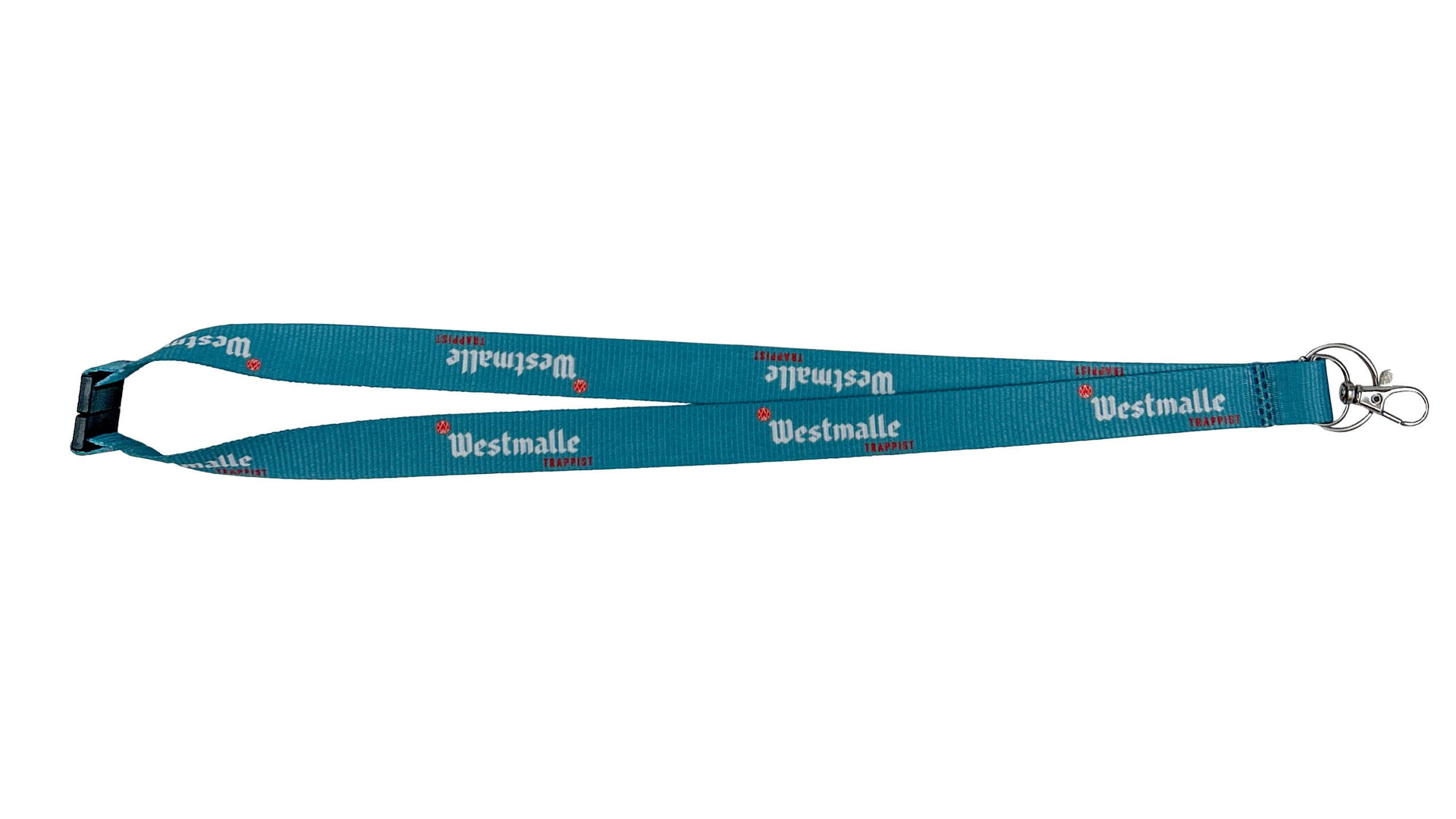 Westmalle lanyard šňůrka na klíče modrá