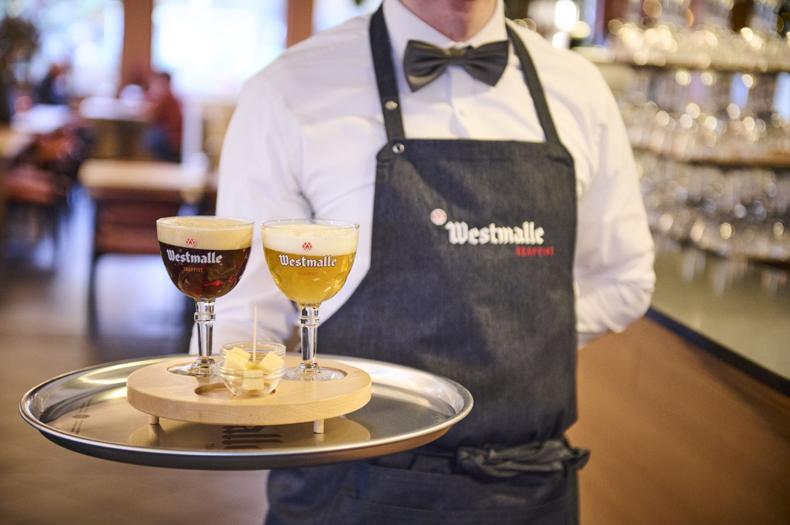 Westmalle aperitivní sklenice 17 cl broušená