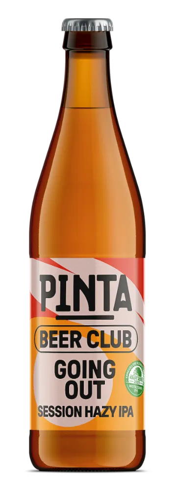 Pinta Beer Club Going Out session hazy IPA 5,5% lehká