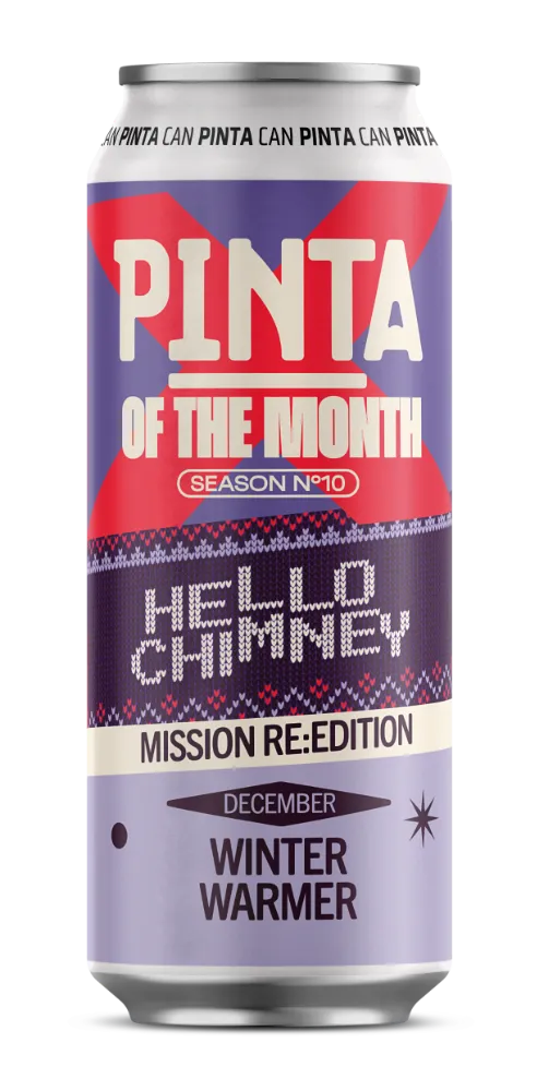 Pinta Hello Chimney Winter Warmer pivo 500 ml sladové