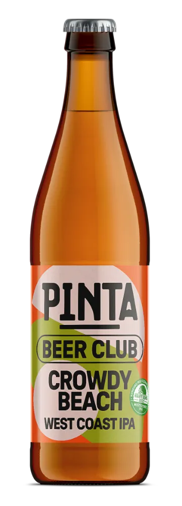 PINTA Beer Club Crowdy Beach West Coast IPA pivo 500 ml