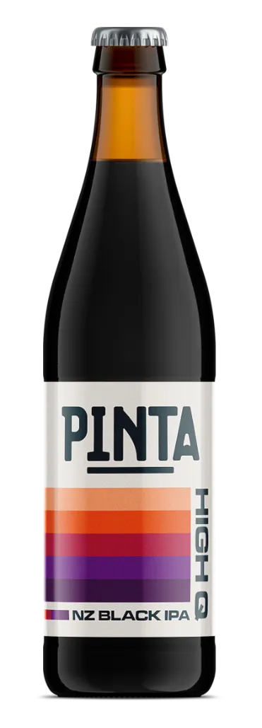 PINTA High Q New Zealand Black IPA pivo 500 ml černé