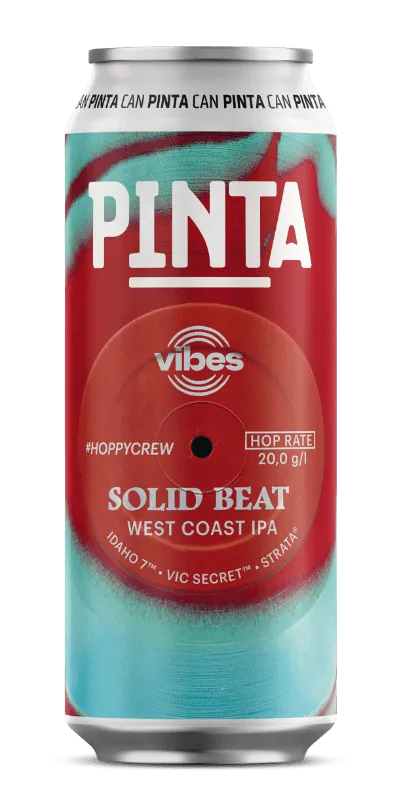Pinta Vibes Solid Beat West Coast IPA pivo 500 ml