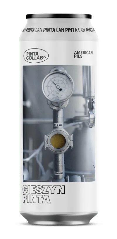 PINTA x Cieszyn American Pils pivo 5,0 %