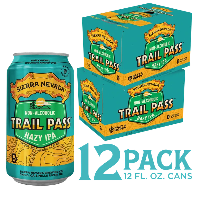 Sierra Nevada Trail Pass Hazy IPA nealko zakalené pivo