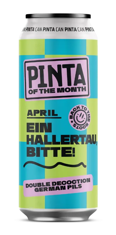PINTA Ein Hallertau Bitte! Pils plechovka 500 ml klasický