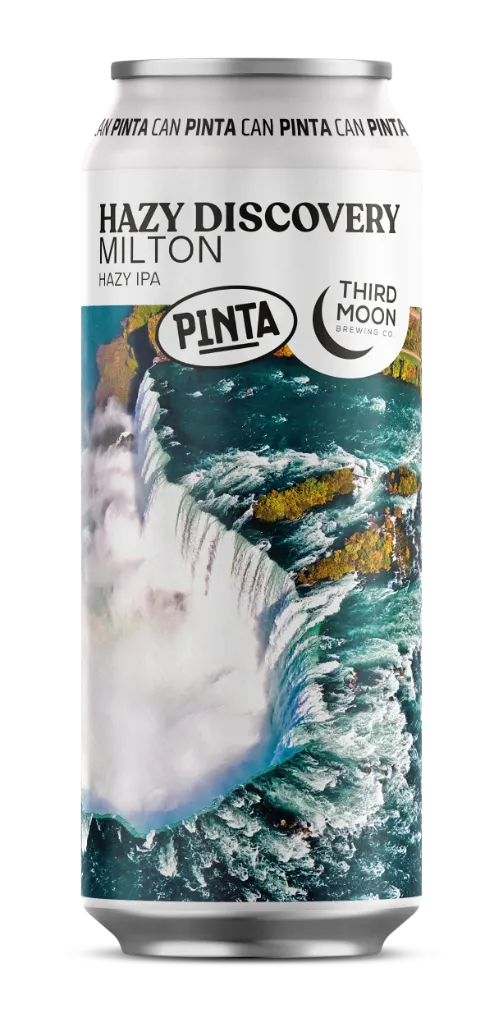 PINTA Hazy Discovery Milton Hazy IPA plechovka mléčná
