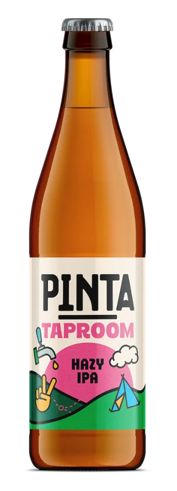 PINTA Taproom Hazy IPA pivo 500 ml šťavnaté
