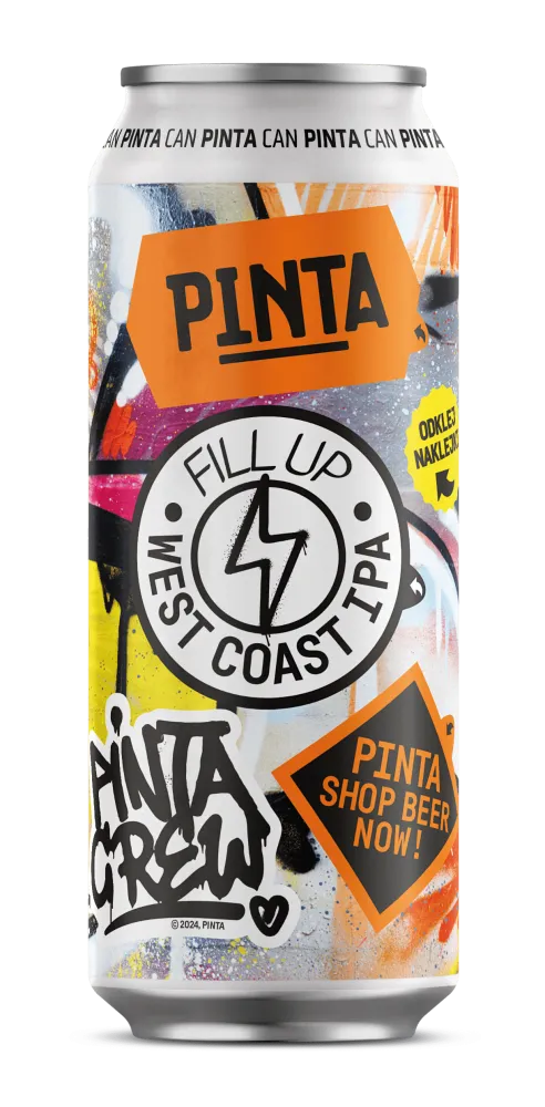Pinta Fill Up West Coast IPA pivo 500 ml hořké