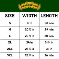 Sierra Nevada Heritage tričko dlouhý rukáv