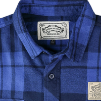 Sierra Nevada Classic Indigo Plaid flanelová košile kostkovaná