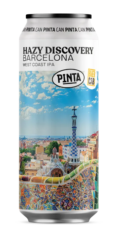 Browar Pinta Hazy Discovery Barcelona IPA 500 ml chmelová