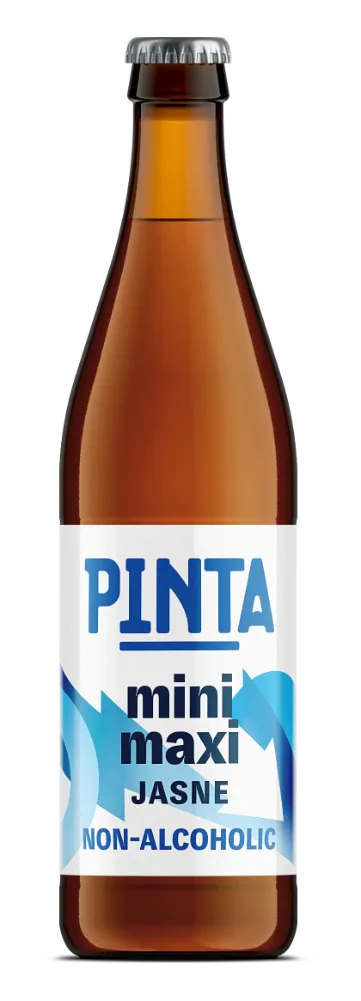PINTA Mini Maxi Jasné nealko pivo 500 ml světlé