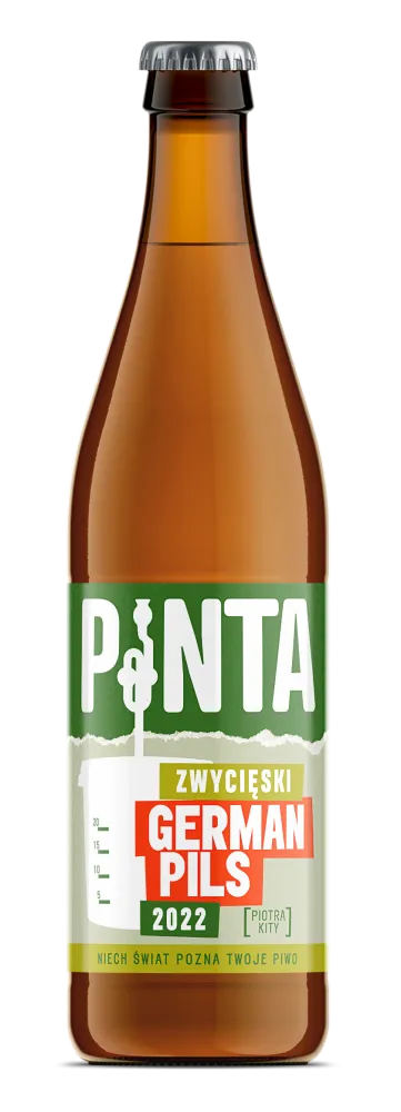 PINTA Zwycięski German Pils pivo láhev světlý suchý