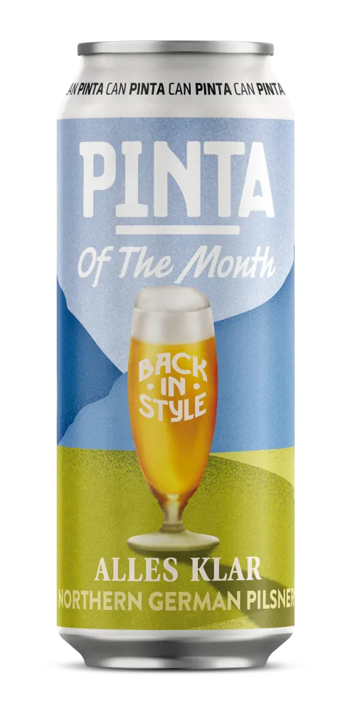 PINTA Alles Klar Northern German Pilsner pivo 5,5% hořké