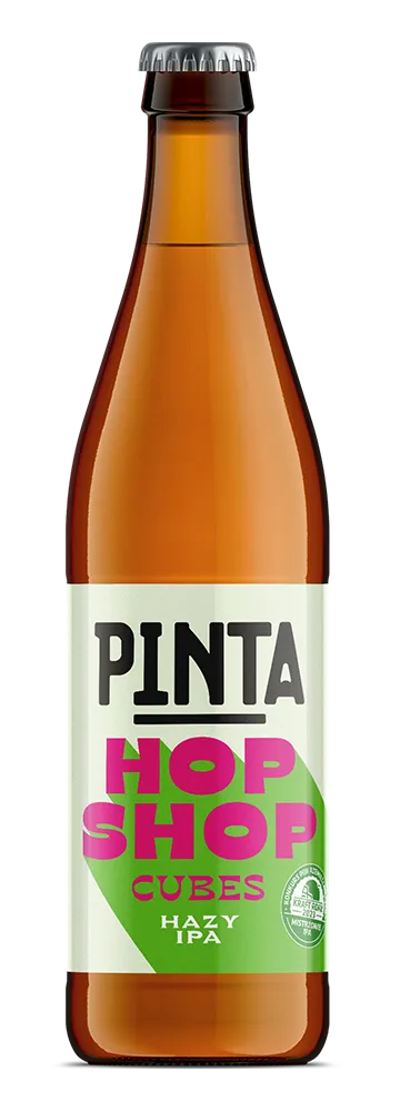 Pinta Hop Shop Cubes pivo Hazy IPA citrusy