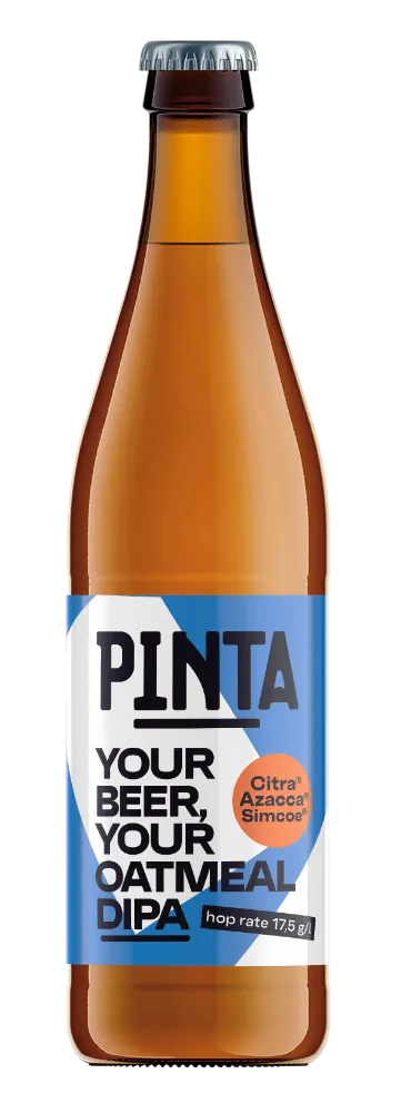 Browar PINTA Your Oatmeal DIPA ovesné pivo 500 ml pryskyřičné
