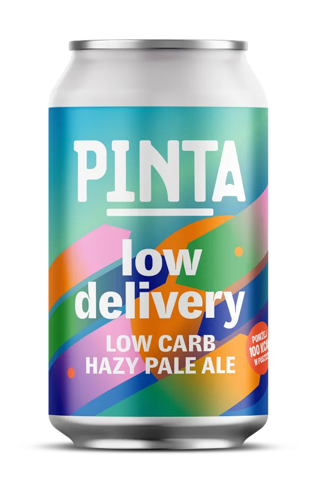 Browar PINTA Low Delivery Low Carb Hazy Pale Ale 4,2%