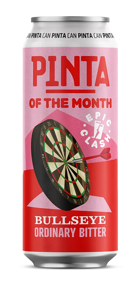 Pinta Bullseye Ordinary Bitter pivo 500 ml 3,5 %