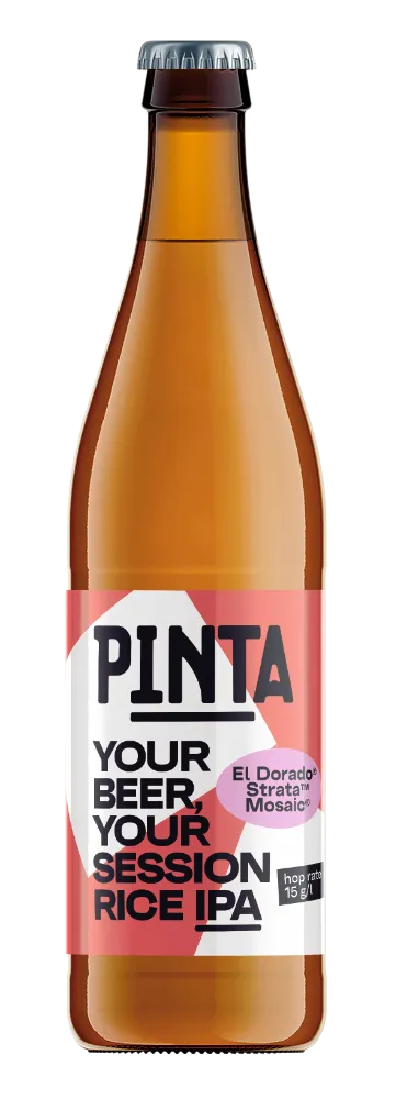 PINTA Your Session Rice IPA pivo 500 ml rýžové