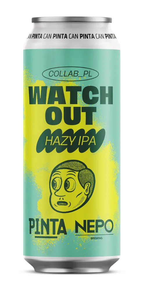PINTA Collab PL Watch Out hazy IPA 6,5%