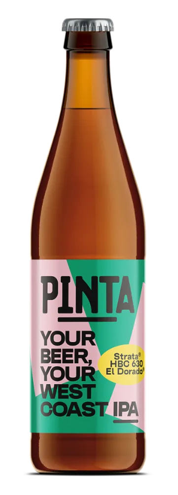 PINTA Your Beer West Coast IPA pivo 500 ml tropické