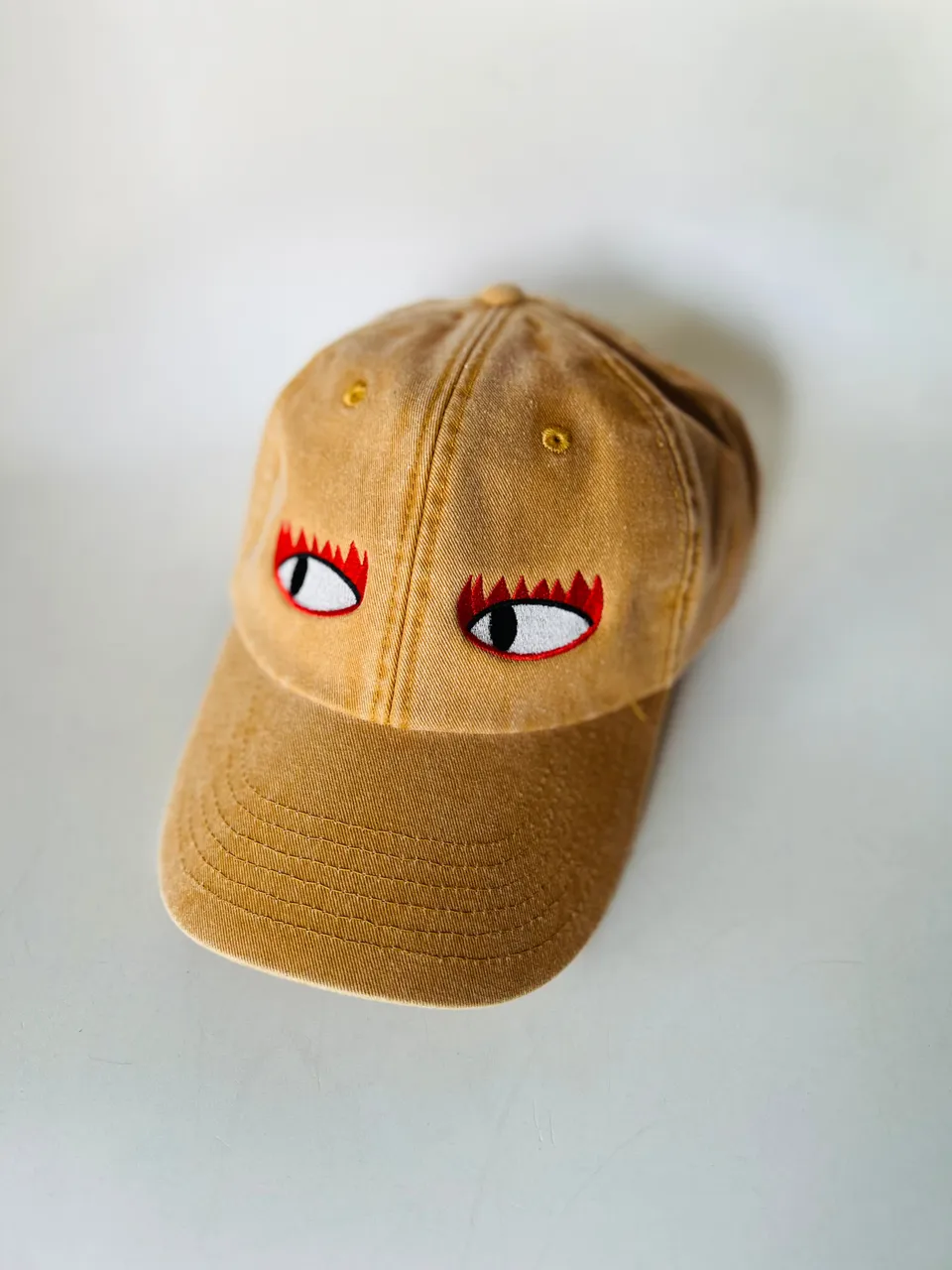 Tuletorn Vintage Hat kšiltovka žlutá bavlna