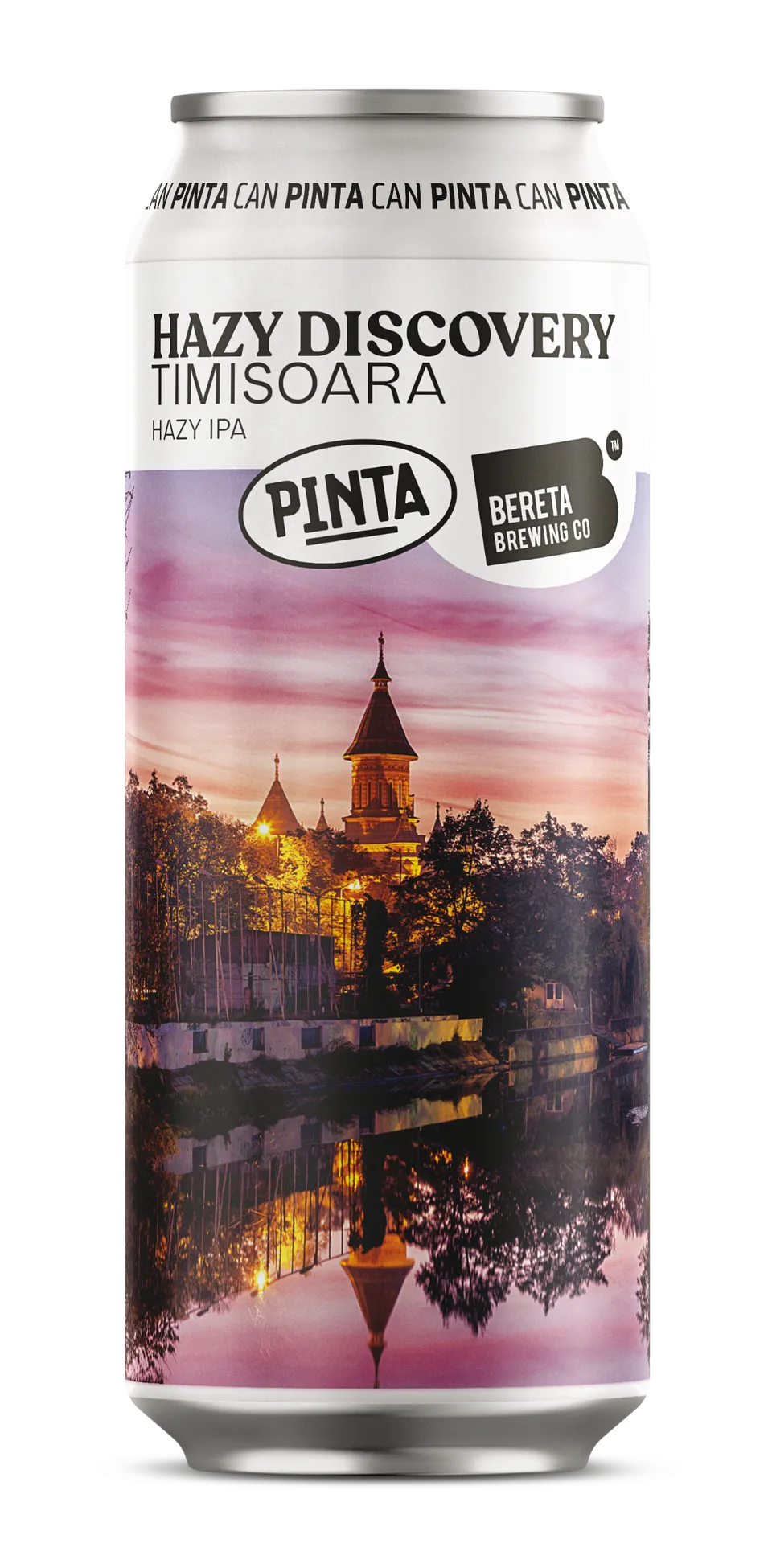 Pinta Hazy Discovery Timisoara Hazy IPA plechovka
