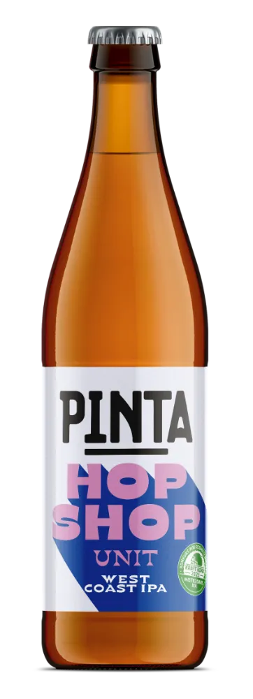 Browar PINTA Hop Shop Unit West Coast IPA pivo 500 ml hořké
