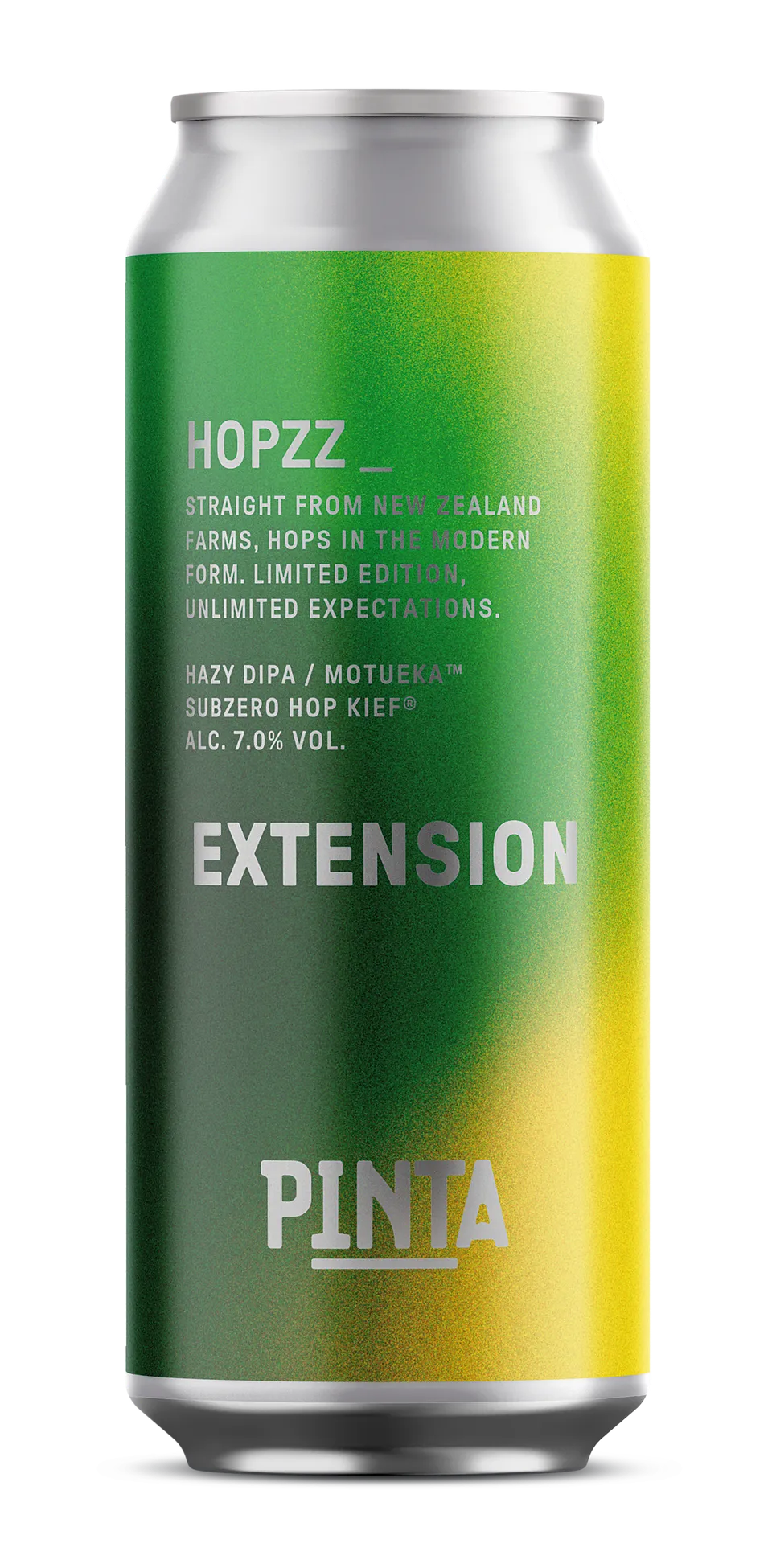 PINTA Hopzz_ Extension Hazy Double IPA pivo 500 ml tropické