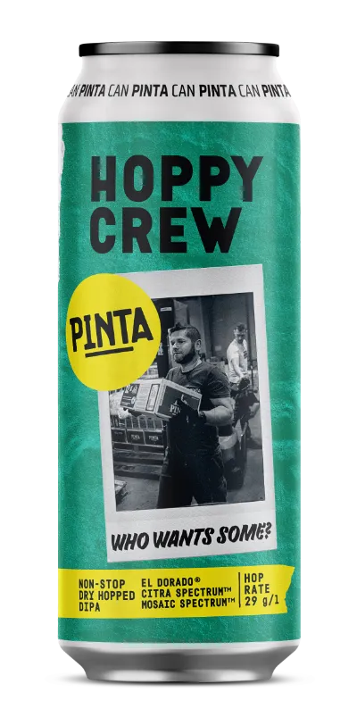 Browar PINTA Hoppy Crew Who Wants Some DIPA pivo 8,6 %