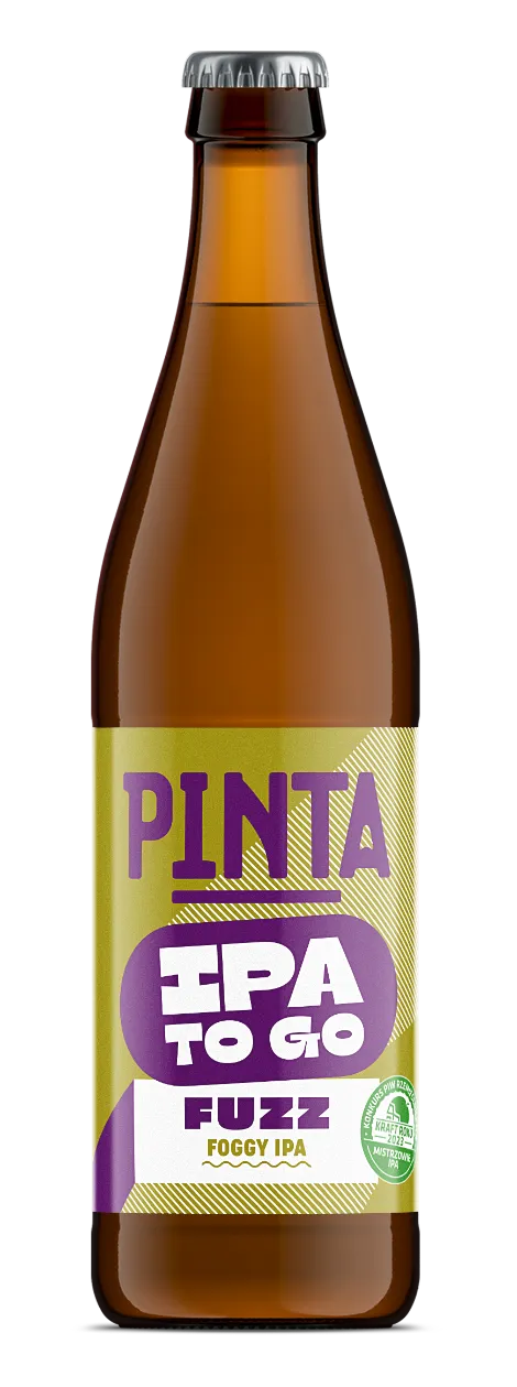 PINTA IPA To Go Fuzz Foggy IPA pivo 500 ml