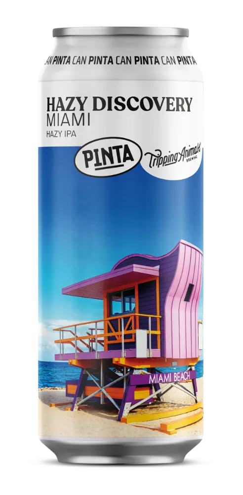PINTA Hazy Discovery Miami Hazy IPA pivo 500 ml