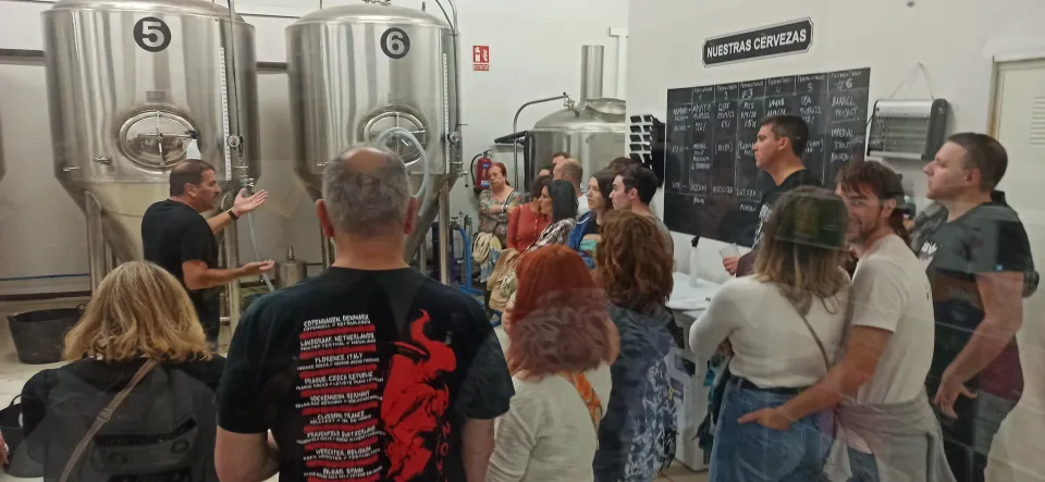 Drunken Bros. degustace 5 piv exkurze pivovaru