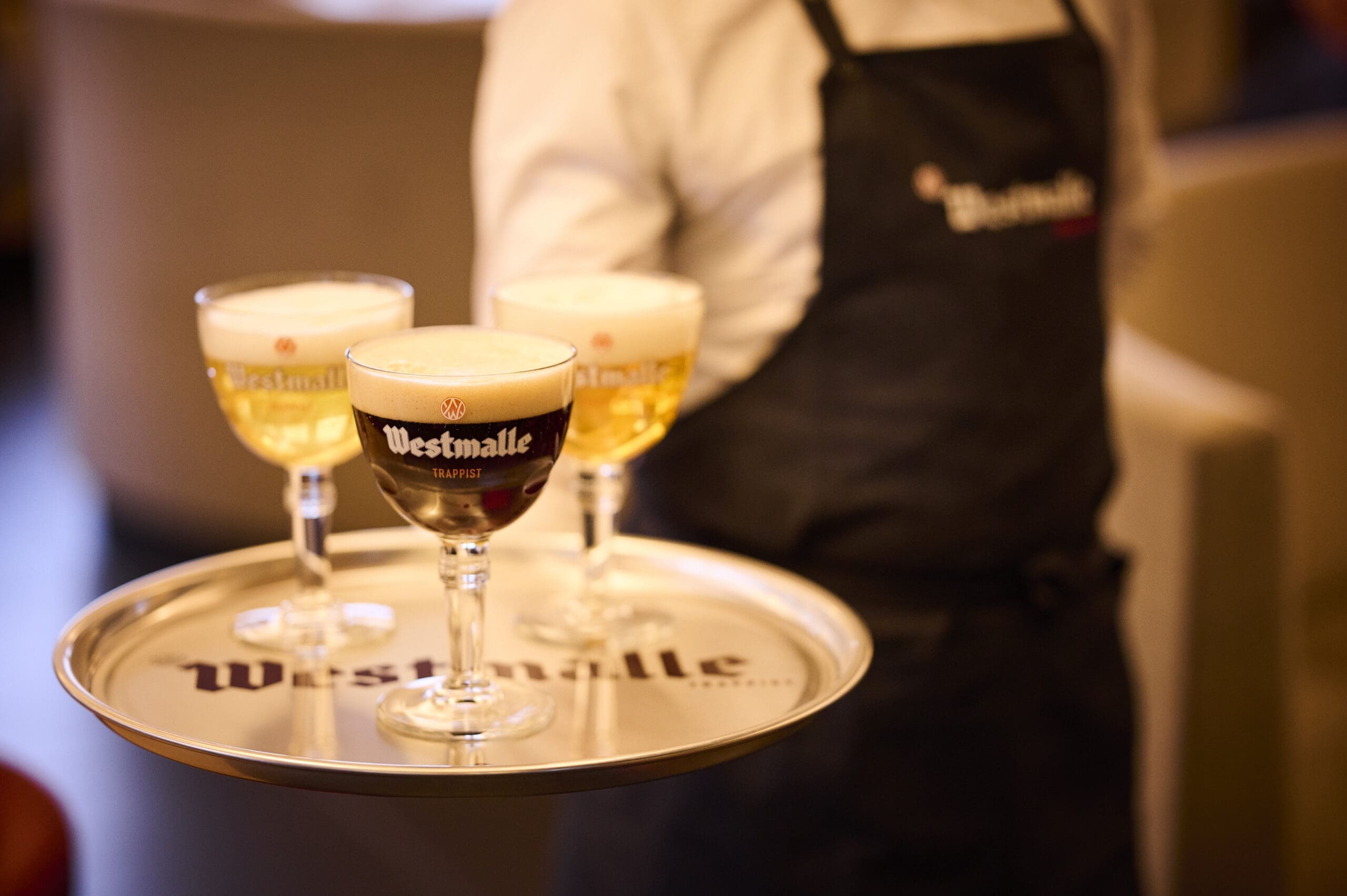 Westmalle servírovací podnos 41 cm protiskluzový