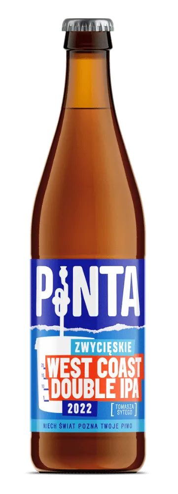 Browar PINTA Zwycięskie West Coast Double IPA pivo 8%