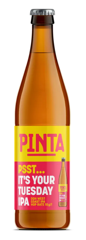PINTA Psst It’s Your Tuesday IPA pivo 500 ml DDH